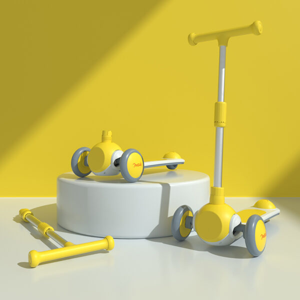 700kids Children Scooter 3 Wheel Scooter with Flash Wheels for 2-12 Year Kids(The color of the sticker will be shipped )